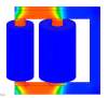 Electrical furnace transformer - field